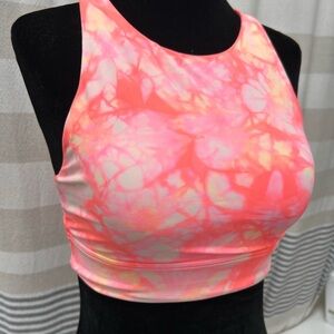 Lululemon tie dye high neck size 4 bra